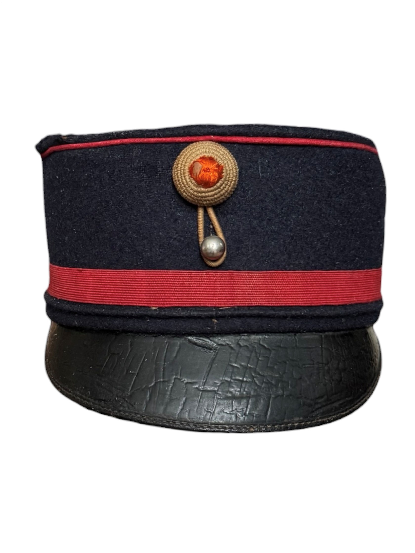 kepie 1865 voorzijde cavalerie rode huzaar onderofficier